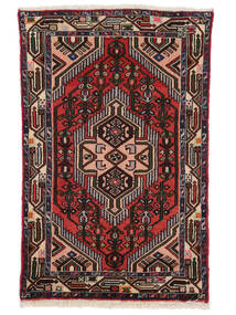  75X115 Asadabad Rug Black/Brown Persia/Iran Carpetvista