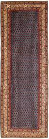  Persian Sarouk Mir Rug 107X315 Black/Dark Red