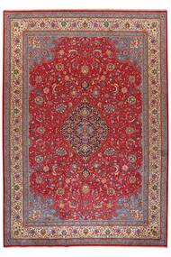  Sarouk Alfombra 250X357 Persa De Lana Rojo Oscuro/Negro Grande