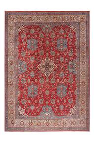  Persian Sarouk Rug 247X350 Dark Red/Brown