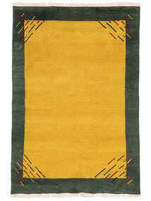 Alfombra Gabbeh Rustic 166X238 Naranja/Negro (Lana, Persia/Irán)