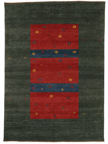 Alfombra Gabbeh Rustic 170X234 Negro/Rojo Oscuro (Lana, Persia/Irán)