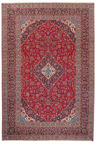  Persian Keshan Rug 247X368 Dark Red/Black (Wool, Persia/Iran)