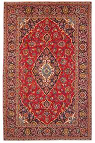 Tappeto Persiano Keshan 146X231 Rosso Scuro/Nero (Lana, Persia/Iran)