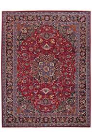  Orientalischer Maschad Teppich 258X332 Dunkelrot/Schwarz Großer Wolle, Persien/Iran