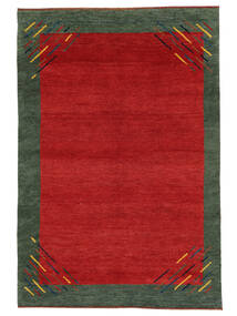 Alfombra Persa Gabbeh Rustic 164X240 Rojo Oscuro/Negro (Lana, Persia/Irán)