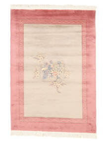 China 90 Line Vloerkleed 140X200 Beige/Rood Wol, China Carpetvista