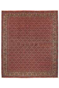 Tappeto Bidjar Con Di Seta 255X303 Rosso Scuro/Nero Grandi (Lana, Persia/Iran)