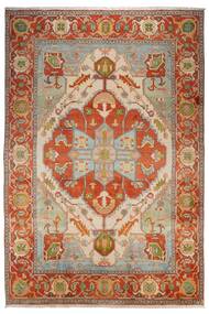 262X333 Heriz Rug Oriental Brown/Orange Large (Wool, Persia/Iran)