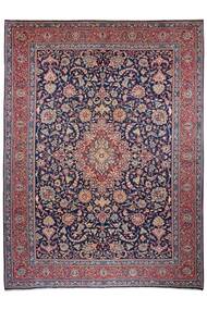 Alfombra Oriental Sarouk 276X373 Negro/Rojo Oscuro Grande (Lana, Persia/Irán)