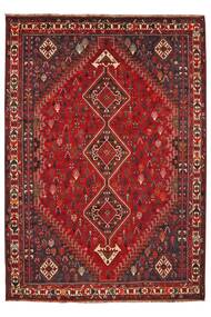 230X323 Alfombra Oriental Shiraz Rojo Oscuro/Negro (Lana, Persia/Irán)