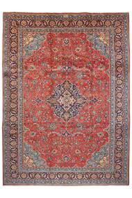  Persian Sarouk Rug 255X345 Dark Red/Brown