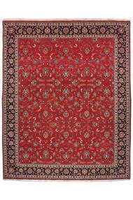  251X311 Bidjar With Silk Rug Dark Red/Black Persia/Iran