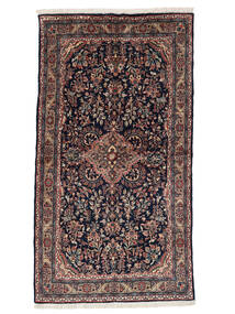 127X232 Koliai Rug Oriental Black/Dark Red (Wool, Persia/Iran) Carpetvista