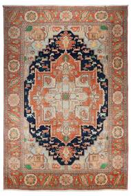 Tappeto Orientale Heriz 264X345 Marrone/Nero Grandi (Lana, Persia/Iran)