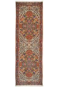  Persisk Kerman 74X221 Hallmatta Brun/Mörkröd (Ull, Persien/Iran)
