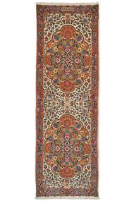 74X221 Tappeto Kirman Orientale Passatoie Marrone/Rosso Scuro (Lana, Persia/Iran)