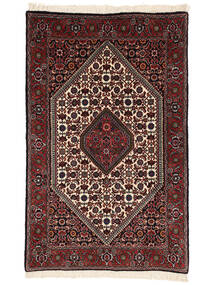 82X132 Tappeto Orientale Bidjar Nero/Rosso Scuro (Lana, Persia/Iran) Carpetvista