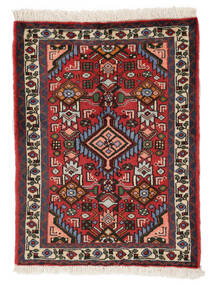  Persian Asadabad Rug 63X82 Black/Dark Red Carpetvista