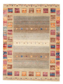 181X244 Gabbeh Loribaft Vloerkleed Modern Oranje/Bruin (Wol, India) Carpetvista