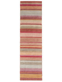 Miranda 80X300 Small Multicolor/Red Runner Wool Rug