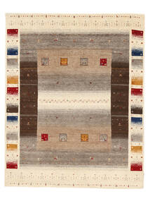 202X252 Gabbeh Loribaft Rug Modern Brown/Orange (Wool, India) Carpetvista