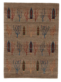 175X241 Gabbeh Loribaft Rug Modern Brown/Black (Wool, India) Carpetvista