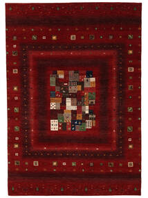  Gabbeh Loribaft Rug 170X243 Black/Dark Red Carpetvista