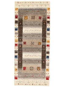  Gabbeh Loribaft Rug 85X201 Wool Brown/Beige Small Carpetvista