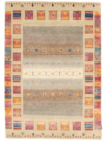  144X204 Gabbeh Loribaft Vloerkleed Oranje/Bruin India Carpetvista