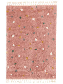  Kids Rug Shaggy 140X200 Confetti Pink Small