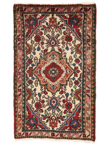  Persian Hamadan Rug 53X87 Brown/Black Carpetvista