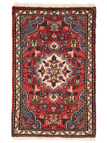 Alfombra Oriental Lillian 55X85 Rojo Oscuro/Negro (Lana, Persia/Irán)