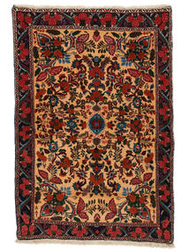 105X155 Tappeto Orientale Bidjar Nero/Marrone (Lana, Persia/Iran) Carpetvista