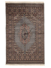 135X210 Pakistan Buchara 3Ply Teppich Orientalischer Braun/Schwarz (Wolle, Pakistan) Carpetvista