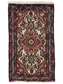  Persian Hamadan Rug 60X90 Black/Dark Red Carpetvista