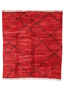  Berber Moroccan - Mid Atlas 335X382 Dark Red/Roşu Carpetvista