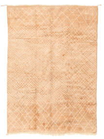 Tappeto Berber Moroccan - Mid Atlas 252X356 Arancione/Beige Grandi (Lana, Marocco)