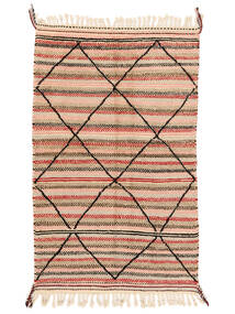 149X242 Berber Moroccan - Mid Atlas Teppe Moderne Brun/Beige (Ull, Marokko) Carpetvista