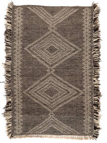 Alfombra High Atlas Kilim 106X166 Marrón/Negro (Lana, Marruecos)