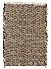  Orientalsk High Atlas Kelim Teppe 113X159 Brun/Svart Ull, Marokko Carpetvista