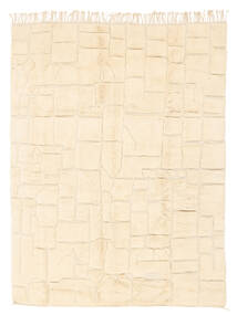 Tappeto Berber Moroccan - Beni Ourain 308X394 Beige/Arancione Grandi (Lana, Marocco)