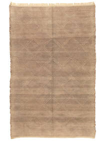  High Atlas Kilim Tapete 221X345 Lã Castanho/Laranja Carpetvista