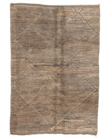 208X302 Berber Moroccan - Mid Atlas Matta Modern Brun/Orange (Ull, Marocko) Carpetvista