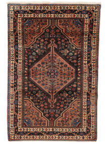 Toiserkan Teppe 120X185 Svart/Brun Ull, Persia/Iran Carpetvista