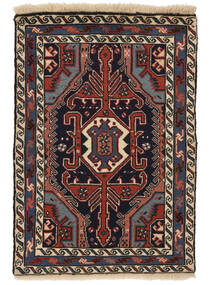 70X100 Alfombra Oriental Ardabil Negro/Rojo Oscuro (Lana, Persia/Irán) Carpetvista