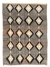  Berber Moroccan - Beni Ourain 253X348 Black/Beige Carpetvista