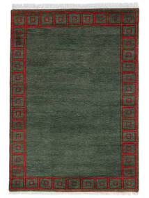 Alfombra Gabbeh Rustic 170X240 Negro/Rojo Oscuro (Lana, Persia/Irán)