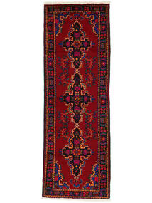  110X320 Hamadan Rug Runner
 Dark Red/Black Persia/Iran Carpetvista