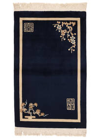  91X152 Small China 90 Line Rug Wool, Carpetvista